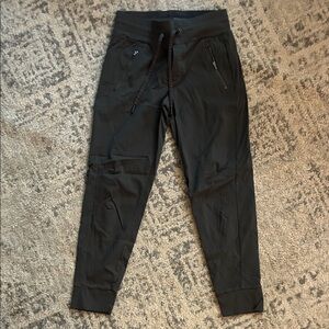 ATHLETA army green Jogger Pants - nylon/spandex